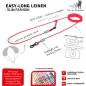 Preview: easylong Hundeleine - XS-FASHION - 3m - Farbwahl